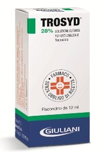 TROSYD SOLUZ UNGUEALE12ML28%