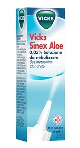 VICKS SINEX ALOE NEBULIZZATORE - flacone da 15 ml. allo 0,05%