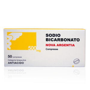 SODIO BICARB 50CPR 500MG