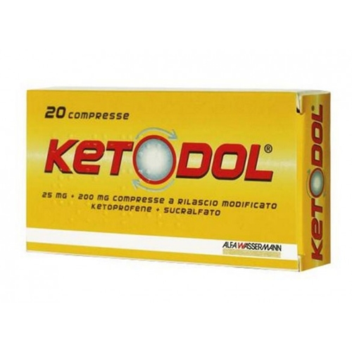 KETODOL 20CPR 25MG200MG