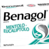 BENAGOL PASTIGLIE MENTOLO EUCALIPTO ANTISETTICO CAVO ORALE - 16 PASTIGLIE