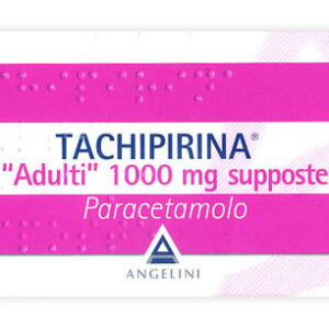 TACHIPIRINA ADULTI 1000 mg - 10 supposte