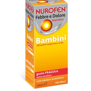 NUROFEN FEBBRE E DOLORE BAMBINI 100 mg. / 5 ml.  SOSPENSIONE ORALE - 150 ml.