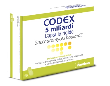 CODEX 20 cps 5 mld 250 mg