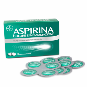 ASPIRINA ASPIRINA DOLORE INFIAMMAZIONE COMPRESSE - 20 compresse da 500 mg.