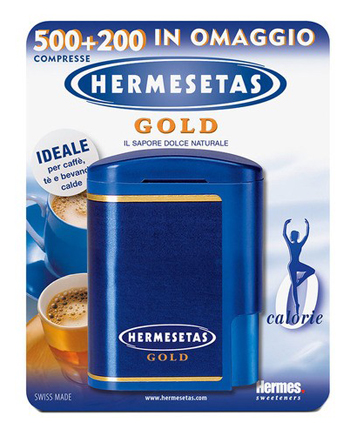 HERMESETAS GOLD 500200 COMPRESSE