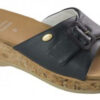 WAPPY LEATHER W NAVY BLUE 36