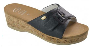 WAPPY LEATHER W NAVY BLUE 36