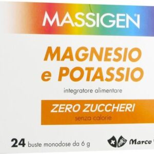 Massigen Magnesio Potassio Senza Zucchero 24 bustine
