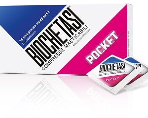 BIOCHETASI POCKET 18 compresse masticabili
