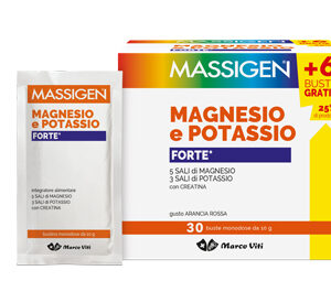 Massigen Magnesio e Potassio 246 bustine