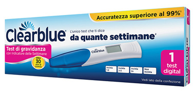 CLEARBLUE CONCEPTION CON INDICATORE DELLE SETTIMANE - 1 pezzo