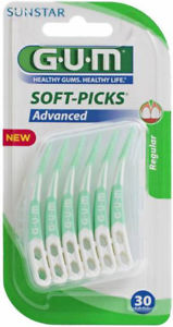 GUM SOFT-PICKS ADVANCED - 30 pezzi