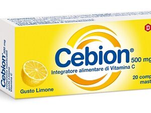 Cebion Masticabile Limone Vit C 20 compresse