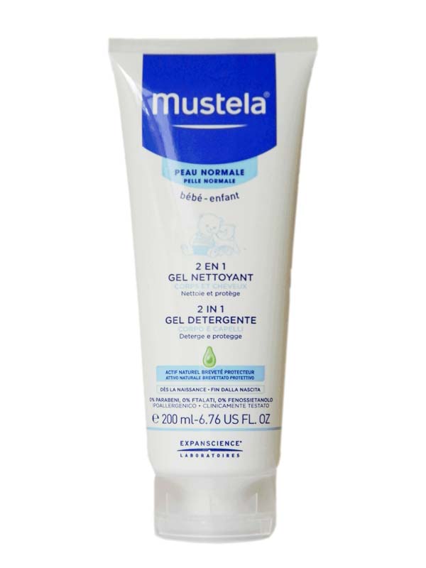 MUSTELA - GEL DETERGENTE 2 IN 1 CORPO E CAPELLI