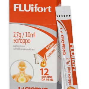 Fluifort sciroppo 12 bustine 2,7g/10ml