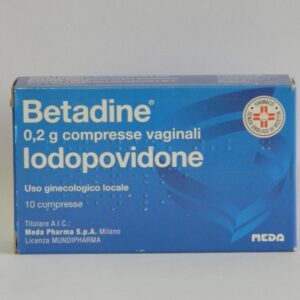 BETADINE 10 CPR VAG 200 mg