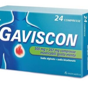 GAVISCON 24CPR MENTA