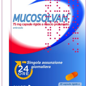 MUCOSOLVAN 20CPS 75MG RP