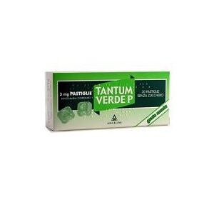 Tantum Verde 20 Pastiglie 3mg Mentolo