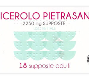 GLICEROLO AD 18 SUPPOSTE 2250MG