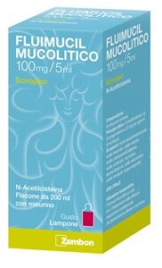 FLUIMUCIL SCIROPPO 100MG/5ML