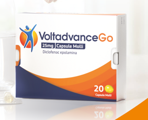 VOLTADVANCEGO 20CPSMOLLI25MG