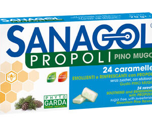 SANAGOL PROPOLIPINOMUGO 24 caramelle