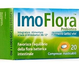 IMOFLORA 20CPR MASTICABILE
