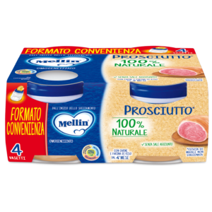 Mellin Omogeneizzato Prosciutto 4M 4x80g