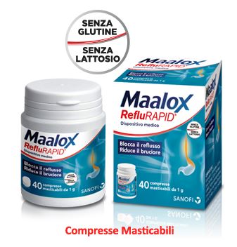 MAALOX REFLURAPID 40 cpr masticabili