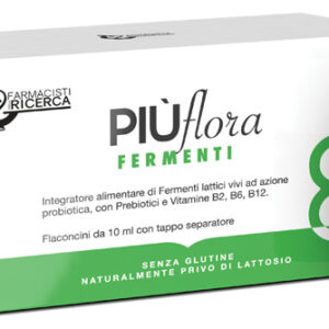 PIU' FLORA 10 flaconi