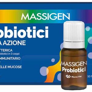 Massigen Probiotici 10 flaconi da 8ml