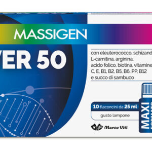 MASSIGEN OVER 50 10 flaconi 25 ml