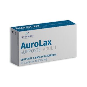 AUROLAX SUPPOSTE 2500MG 18