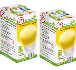 COLPHARMA Lampada LED Antizanzare 8W