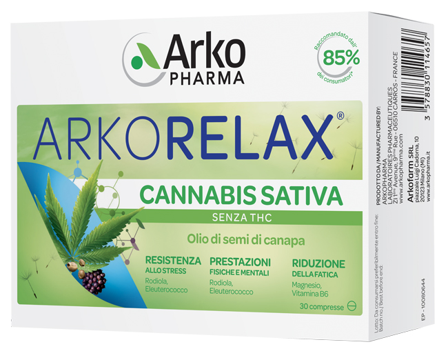 ARKORELAX CANNABISSATIVA 30CP
