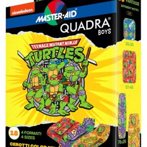 M-AID Quadra Ninja Turtles 18 pz