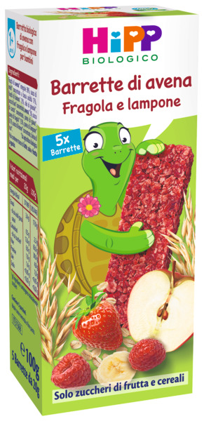 HIPP BARRETTA AVENA FRAGOLA LAMPONI